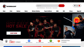 What Soccerdealshop.cn website looked like in 2022 (2 years ago)
