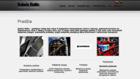 What Solarisbaltic.lt website looked like in 2022 (2 years ago)