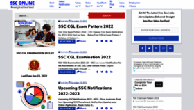 What Ssconline.in website looked like in 2022 (2 years ago)