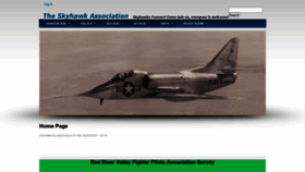 What Skyhawk.org website looked like in 2022 (2 years ago)