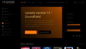 What Soundpark-club.casa website looked like in 2022 (2 years ago)