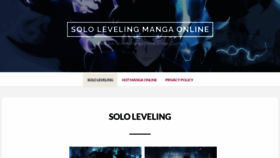 What Solo-leveling.club website looked like in 2022 (2 years ago)