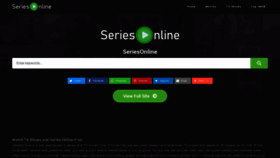 What Seriesonline.gg website looked like in 2022 (4 years ago)