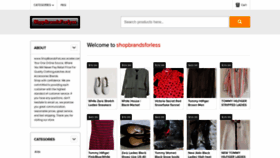 What Shopbrandsforless.ecrater.com website looked like in 2022 (2 years ago)