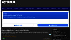 What Skyradar.pl website looked like in 2022 (2 years ago)