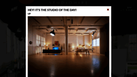 What Studiohire.com website looked like in 2022 (2 years ago)