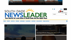 What Southdadenewsleader.com website looked like in 2022 (2 years ago)