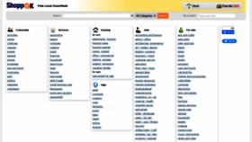 What Shoppok.com website looked like in 2022 (4 years ago)