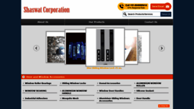 What Shaswatcorporation.com website looked like in 2022 (2 years ago)