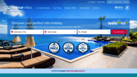 What Solmarvillas.com website looked like in 2022 (2 years ago)