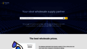 What Supplyleader.com website looked like in 2022 (2 years ago)