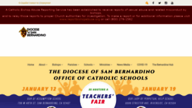What Sbdiocese.org website looked like in 2022 (2 years ago)