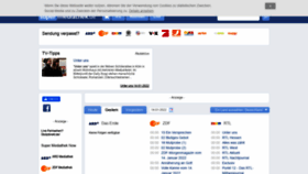 What Supermediathek.de website looked like in 2022 (2 years ago)