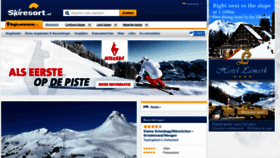 What Skiresort.nl website looked like in 2022 (2 years ago)