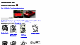 What Spiderroadster.com website looked like in 2022 (2 years ago)