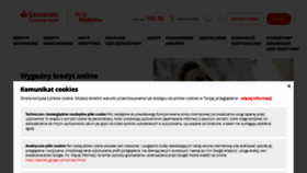 What Santanderconsumer.pl website looked like in 2022 (2 years ago)