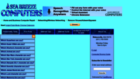 What Seabreezecomputers.com website looked like in 2022 (2 years ago)