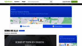 What Styleroom.se website looked like in 2022 (4 years ago)