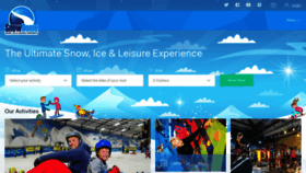 What Snowdome.co.uk website looked like in 2022 (2 years ago)