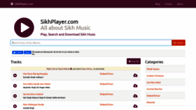 What Sikhplayer.com website looked like in 2022 (2 years ago)