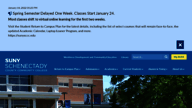 What Sunysccc.edu website looked like in 2022 (2 years ago)