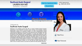 What Southwestaustinsurgical.com website looked like in 2022 (2 years ago)