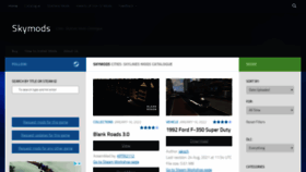 What Smods.ru website looked like in 2022 (2 years ago)