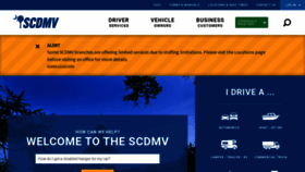 What Scdmvonline.com website looked like in 2022 (2 years ago)