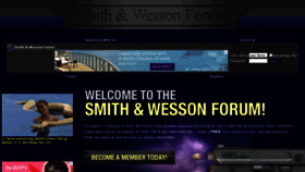 What Smith-wessonforum.com website looked like in 2022 (2 years ago)