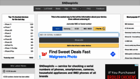 What Sndeep.info website looked like in 2022 (2 years ago)
