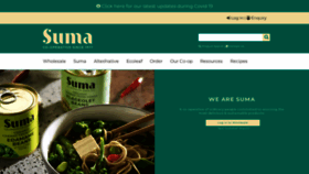 What Suma.co.uk website looked like in 2022 (2 years ago)