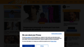 What Spyit.it website looked like in 2022 (3 years ago)