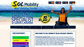 What Solmobility.com website looked like in 2022 (2 years ago)