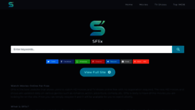 What Sflix.se website looked like in 2022 (2 years ago)