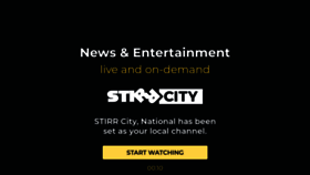 What Stirr.com website looked like in 2022 (2 years ago)