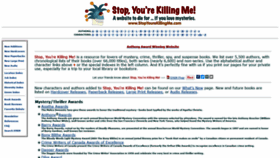 What Stopyourekillingme.com website looked like in 2022 (2 years ago)