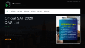 What Satqas.com website looked like in 2022 (2 years ago)