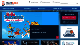 What Stadthalle-bremerhaven.de website looked like in 2022 (2 years ago)