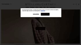 What Stellamccartney.com website looked like in 2022 (2 years ago)