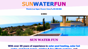 What Sunwaterfun.com website looked like in 2022 (2 years ago)