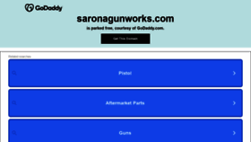 What Saronagunworks.com website looked like in 2022 (2 years ago)