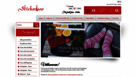 What Stickabooden.se website looked like in 2022 (2 years ago)