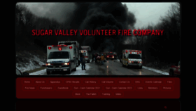 What Sugarvalleyfire.com website looked like in 2022 (2 years ago)
