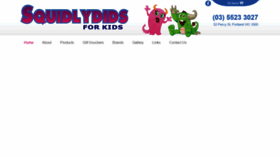 What Squidlydids.com.au website looked like in 2022 (2 years ago)