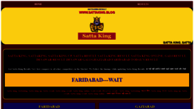 What Sattaking.blog website looked like in 2022 (2 years ago)