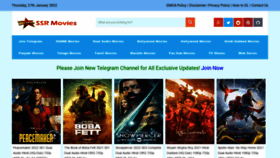 What Ssrmovies.download website looked like in 2022 (2 years ago)