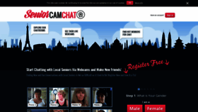 What Seniorcamchat.com website looked like in 2022 (2 years ago)