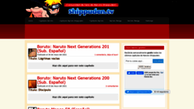 What Shippuden.tv website looked like in 2022 (2 years ago)