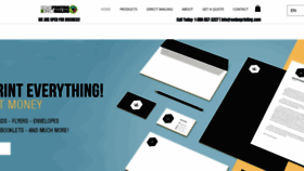 What Sedasprinting.com website looked like in 2022 (2 years ago)