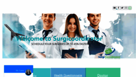 What Surgicoordinator.com website looked like in 2022 (2 years ago)